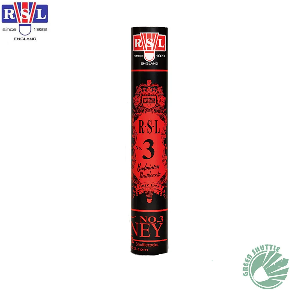 100% Genuine RSL Tourney No.4 No.5 No.6 No.7 Shuttlecocks Badminton Shuttle Duck Feather Ball Shuttlecock