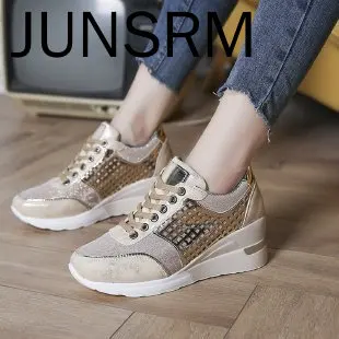 

The new spring and autumn women's casual shoes 2020 color matching leopard laces comfortable and comfortable large size sports Z