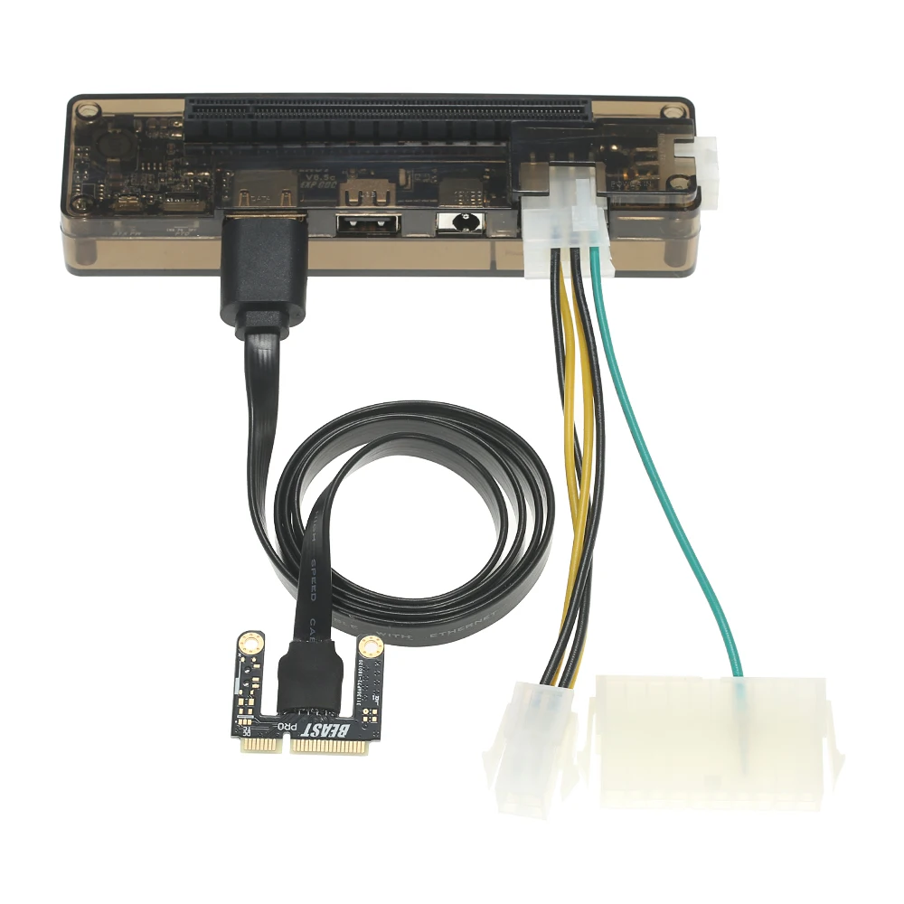 Внешняя независимая видеокарта для ноутбука Mini PCI-E / NGFF M.2 A/E key Expresscard версия V8.0 EXP