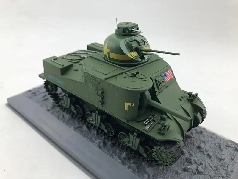 TUNISIA M3 средний танк 1-й бронетанковой дивизии SOUK EI KHEMIS 1/43 литая модель