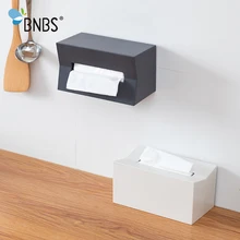 BNBS кухонная коробка для салфеток, держатель для бумажных полотенец, коробки для салфеток, диспенсер для салфеток, настенный контейнер для бумаги салфетница коробка для салфеток tissue box cover