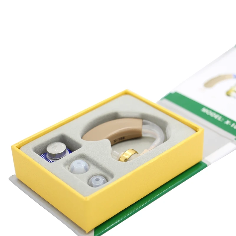 Profession X-168 Tone Adjustable Hearing Aids Aid Behind The Ear Sound Amplifier Profession X-168 Tone Adjustable Hearing Aids Aid Behind The Ear Sound Amplifier