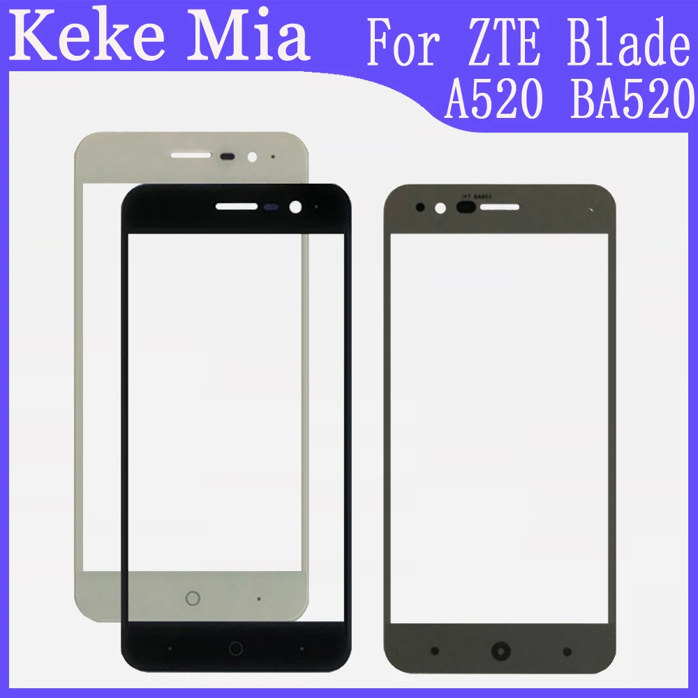 5 0 &quotдюймовый мобильный телефон защитное внешнее Переднее стекло для ZTE Blade A520 BA520