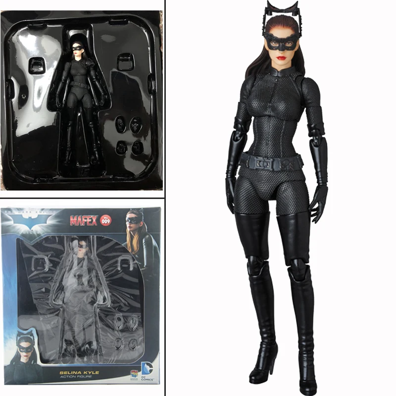 Disney Marvel Mafex  The Dark Knight Rises Catwomen Selina Kyle  Action Figure Model Toy Gift - Action Figures - AliExpress