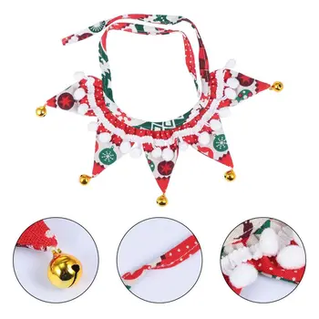 

1pc Pet Christmas Style Neck Ring Comfortable Lovely Pet Neck Chain Pet Collar for Home