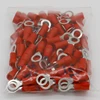 RV1.25-5 Red Insulated Crimp Ring Terminal Cable Wire Connector 100PCS/Pack RV1-5 RV ► Photo 2/2