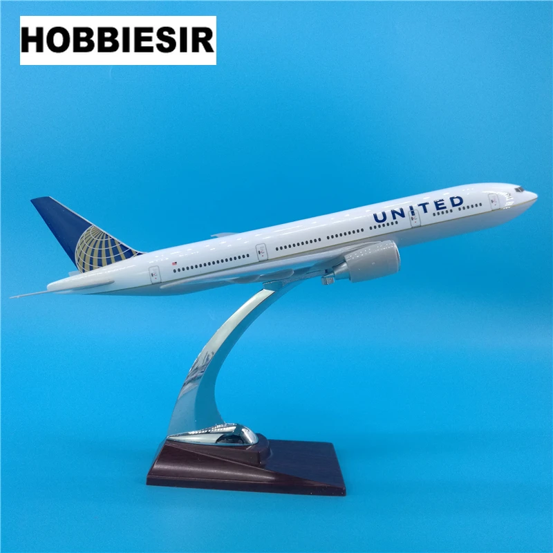 32 см Boeing B777 США, американские авиалинии, игрушечные модели самолетов, самолет литой под давлением пластиковый сплав, самолет, подарки для детей