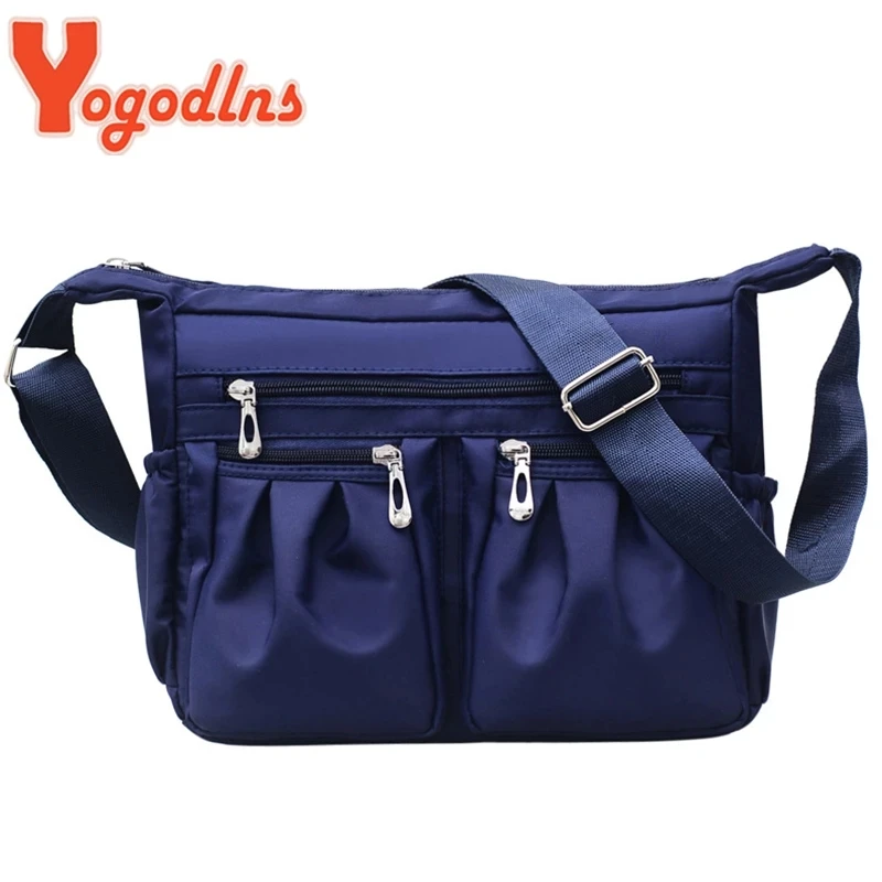 Yogodlns Trendy Nylon Shoulder Bag For Women Vintage Crossbody Bags Female  Street Messenger Handbag and Purse Travel Simple Tote - AliExpress