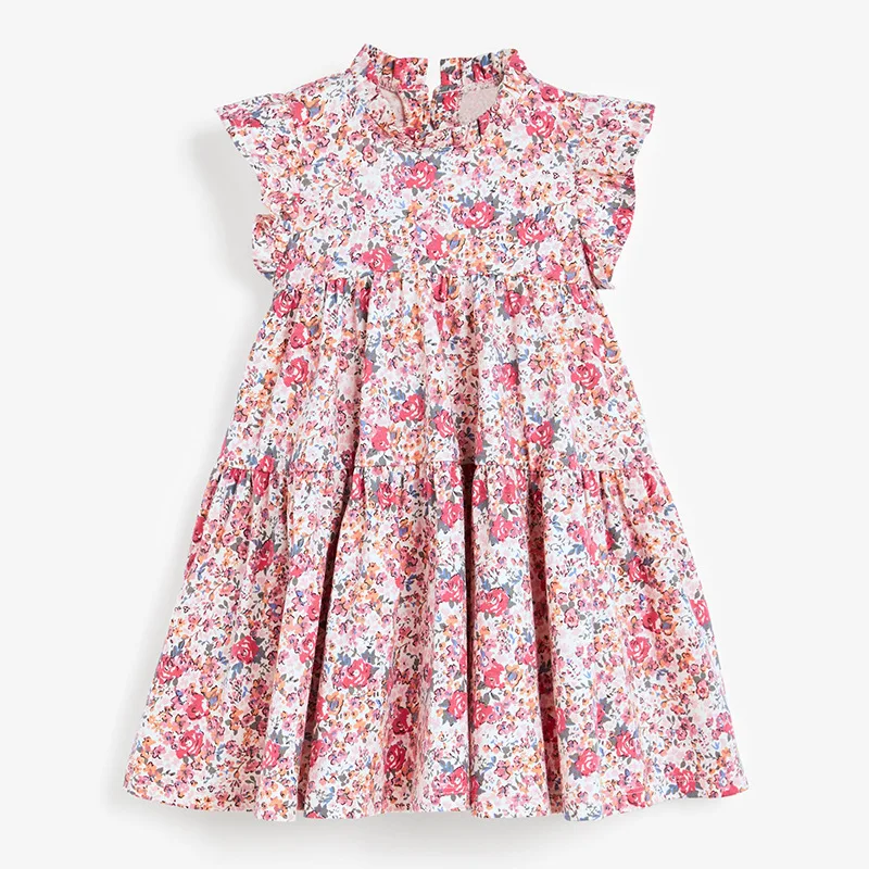 Kids Frocks 2021 New Summer Baby Girls Clothes Brand Dress Toddler