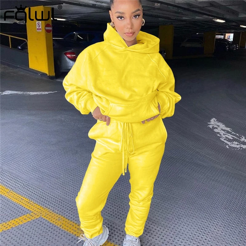 Two piece sets sweatsuit Clearance