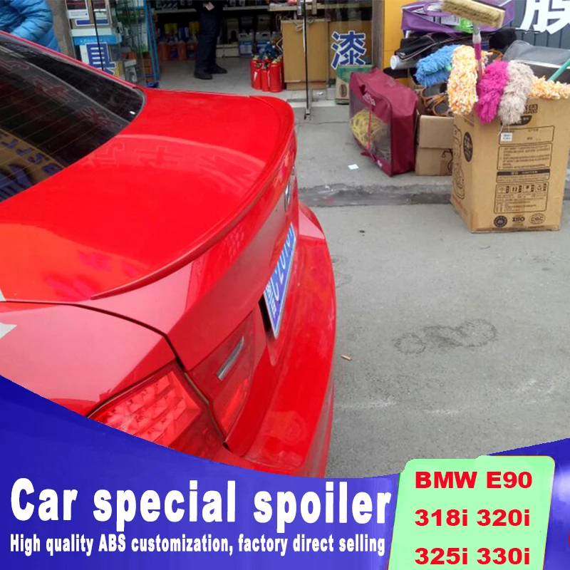 2005 2011 высококачественный спойлер для bmw E90 M3 задний багажника 318i 320i 325i 330i от