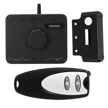 

Remote Control Door Lock Electric Bolt Lock Wireless Anti-Theft Security Lock bluetooth Access Control System Kit Set 2 Colors