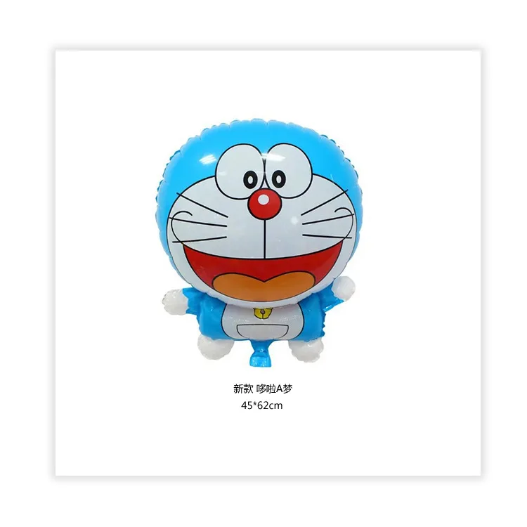 Средний бамбук Doraemon Джингл кошки воздушный шар из фольги мультфильм детей день рождения декоративные украшения