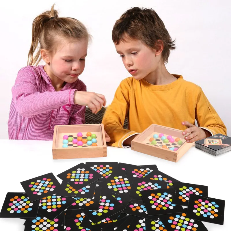  Children Finger Games Wooden 3-6 Years Old Parent-child Table Games Focus Training Toys Parent-chil