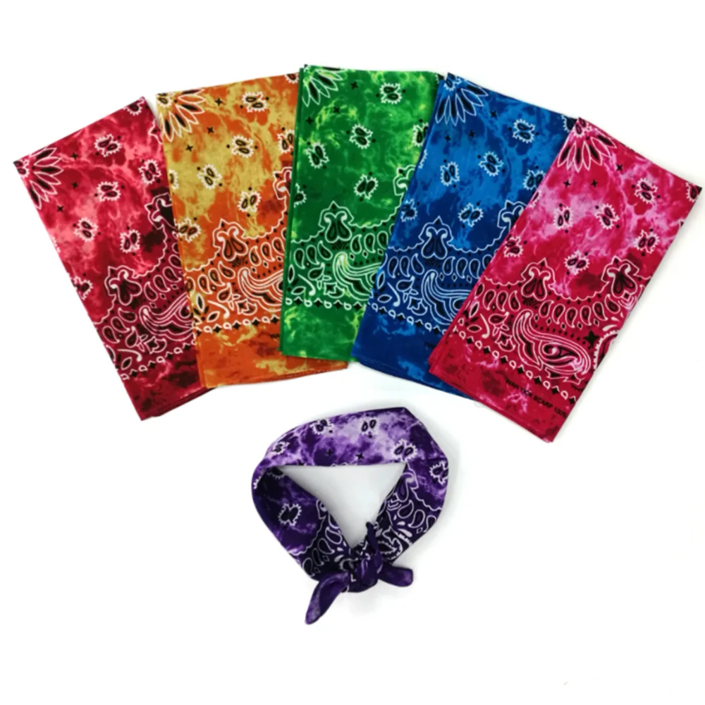 

2019 Bandanas Sports Cycling Hiking Scarves Neck Warmer Bandana Square Scarf 55cm*55cm Headband Face Mask for Women Men