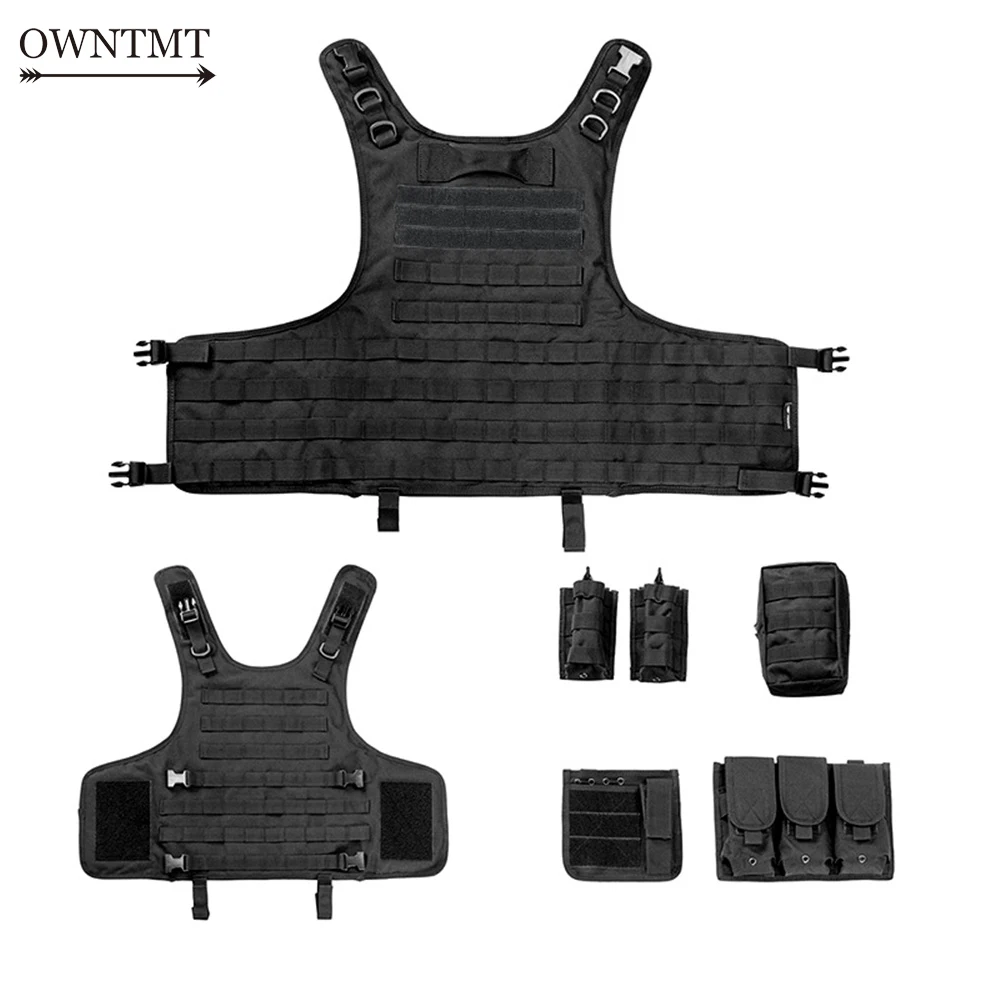 Военный тактический жилет Wargame Body Field Airsoft Molle Armor охотничий боевой CS Jungle Equipment 900D