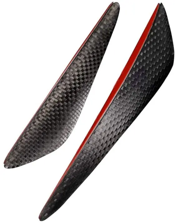 Универсальный Спойлер из углеродного волокна для переднего бампера воздушный