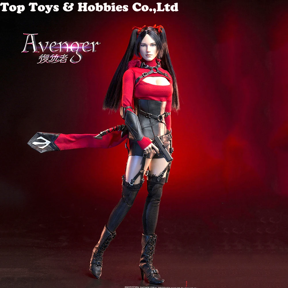 

In stock Full Set STAR MAN 1/6 MS-005 Female Avenger Action Figure Head Body Accessories Toys Doll gift
