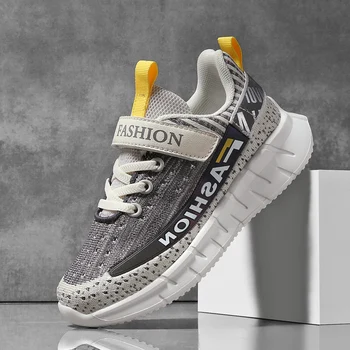 

2020 Autumn Young Boys Casual School Shoes Black Teenage Trainers Fashion Boy Sport Shoes Anti-Slip Children Sneaker Boys
