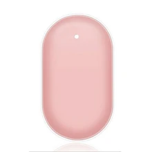 Грелка для рук, карманный, перезаряжаемый Портативный мини 5В USB зимние Мощность банка с двойным нагревом Электрический взрывозащищенный печи, теплые носки для маленьких