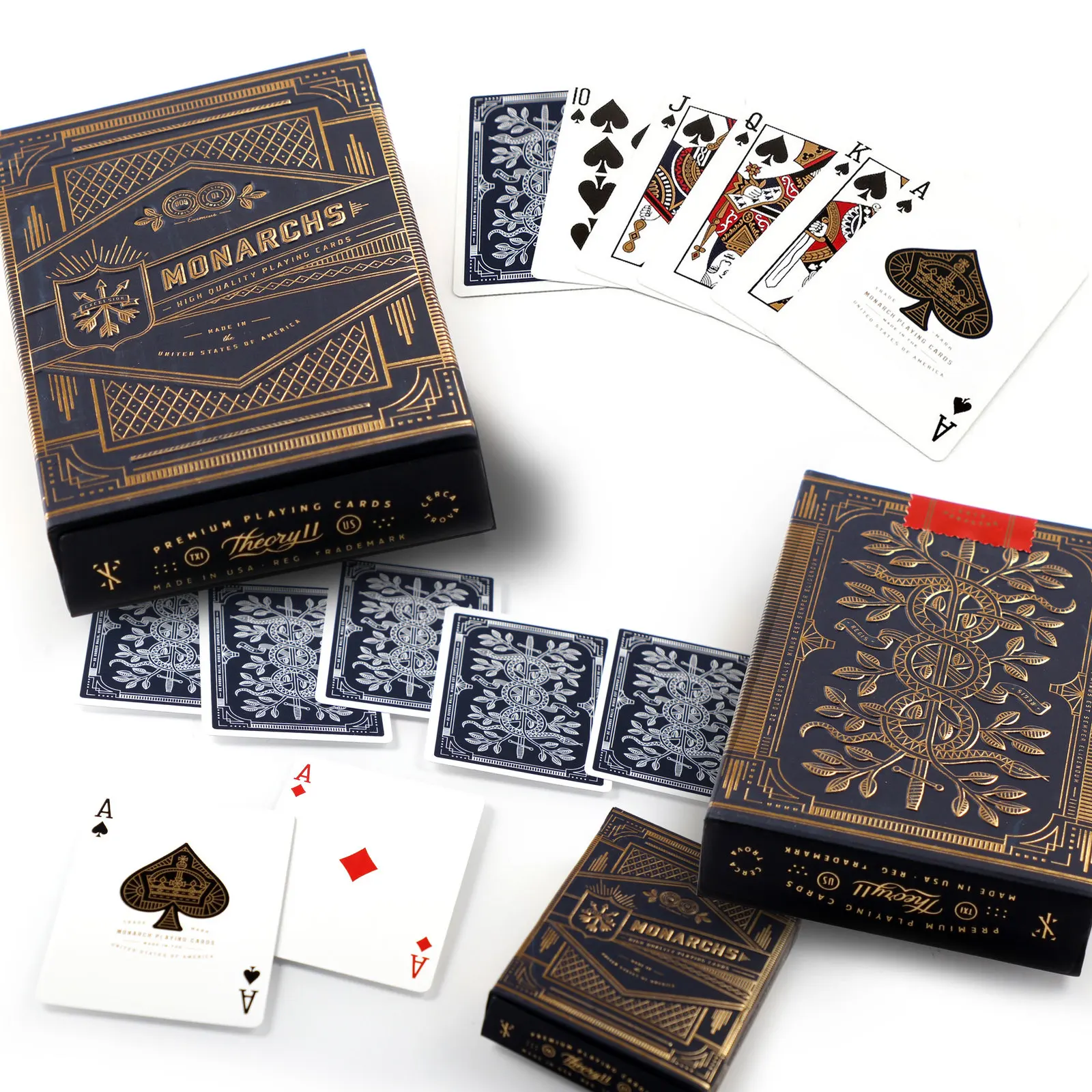 Theory11 Monarchs Playing Cards Blue Bicycle Monarch Deck Uspcc Collectable Poker  Magic Card Games Magic Tricks Props - Playing Cards - AliExpress