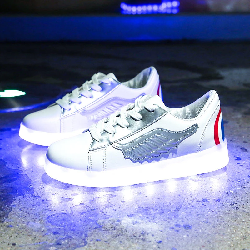 Amazon.com | LED Light Up Shoes Unisex High top Sneakers Flashing Shoes for  Women Men Teens with USB Charging Glowing Luminous Shoes Black | Shoes