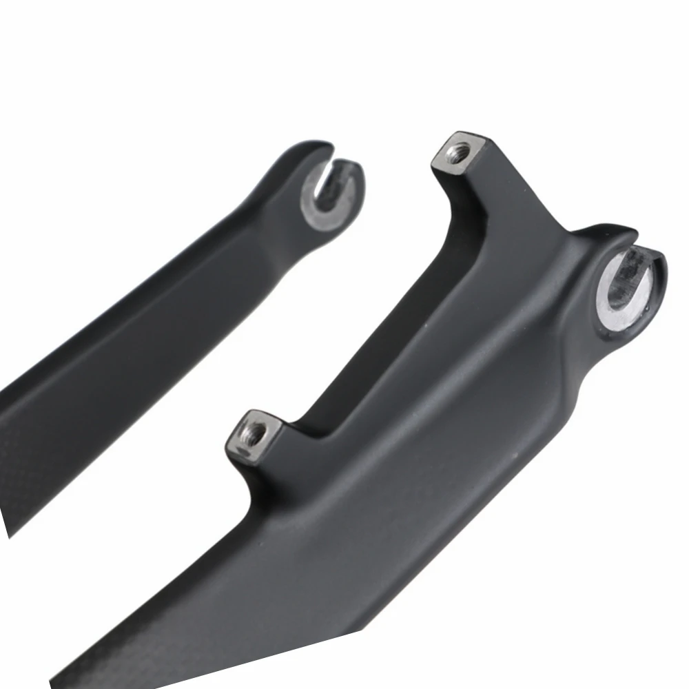 Коническая вилка для горного велосипеда TOSEEK из углеродного волокна жесткие