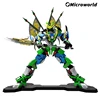 Microworld 3D Metal Jigsaws Puzzles The Three Kingdoms Action figures Guan Yu Kits DIY Modern Color Toys Gifts For child Adult 4