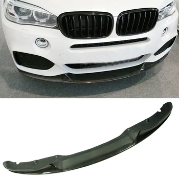 

P Style Carbon fiber Front Bumper Lip Spoiler Fit For BMW F15 X5 M-Sport