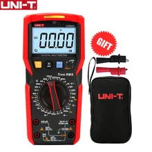 UNI-T UT89XD Цифровой мультиметр истинный среднеквадратичный Тестер Вольтметр переменного тока постоянного тока Амперметр 1000 В 20A Емкость Сопротивление частоты светодиодный измеритель