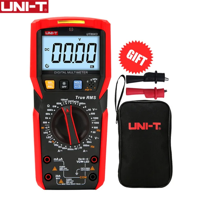 Tester UNI-T UT-20 Mini Kompakt LCD Digital Multimeter Tragbar Voltmeter