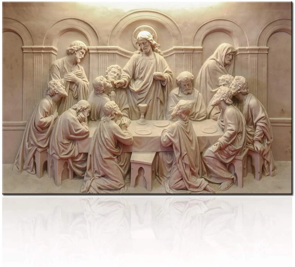 Living Room Decorations Lord Supper Picture The Last Supper Sculpture