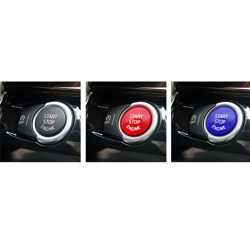 1PC Car Engine Start Stop Switch Button Replace Cover For BMW F16 2014 2015 2016 2017 | Автомобили и мотоциклы