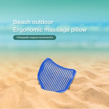 

Outdoor Beach Cushion for Lumbar Spine/Neck Massage Camping Pillow Protects The Cervical Spine Dropshipping Patented Product
