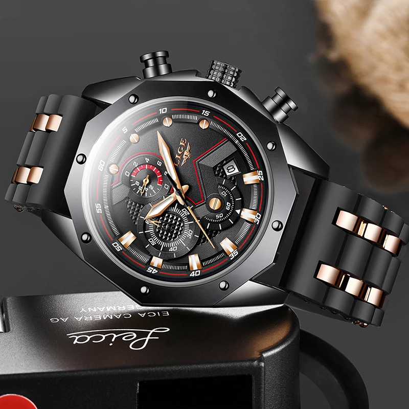 Новинка 2020 Роскошные водонепроницаемые кварцевые наручные часы с ремешком