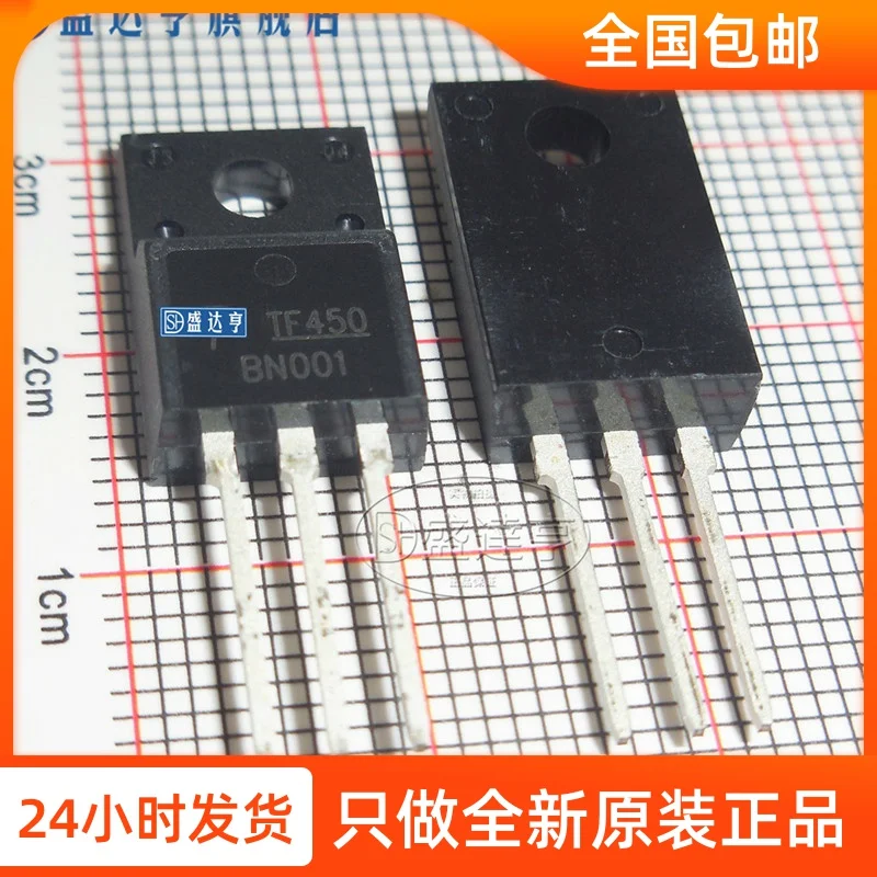 10Pcs/Lot AOTF450L TF450 5.8A 200V TO220F DIP MOSFET Transistor NEW ...