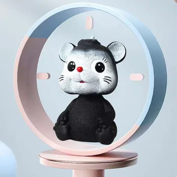 

Wireless Bluetooth Speaker TWS Couplet Cartoon Doll Card FM Radio Bluetooth 5.0 Creative Mouse Design Gift Stall Audio