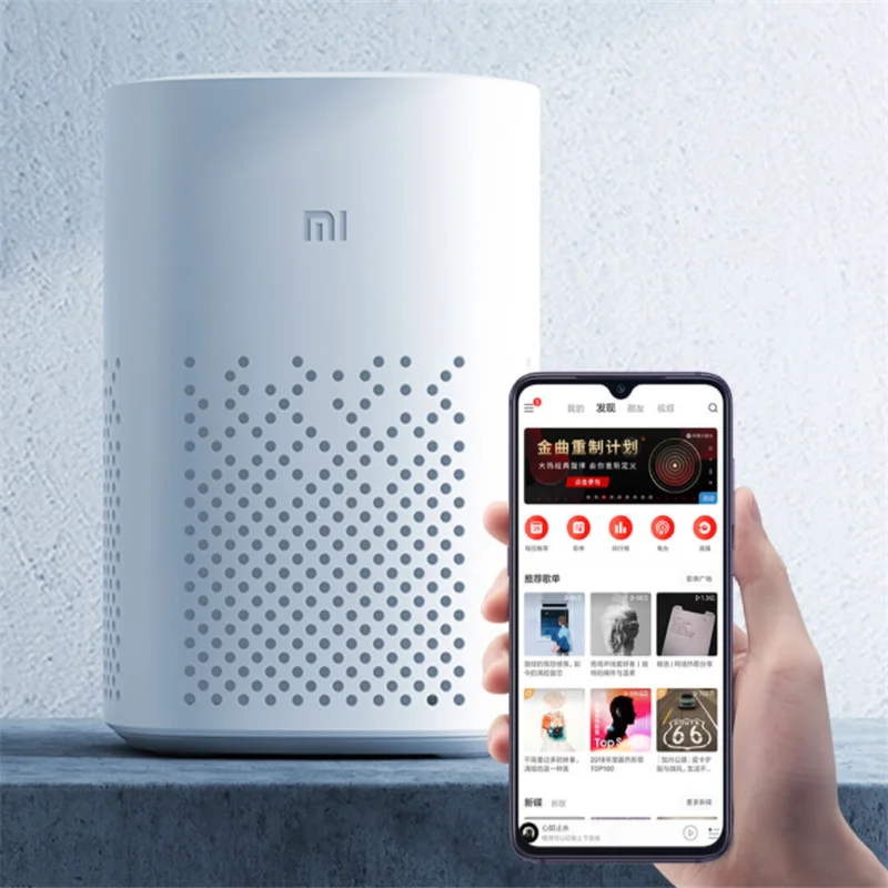 Xiaomi XiaoAi Bluetooth динамик Воспроизведение HD стерео умный голосовой контроль беспроводной Bluetooth 4,2 музыкальный динамик