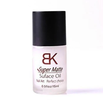 

15ml Transparent Super Matte Top Nail Polish Surface Oil Nail Art Tool