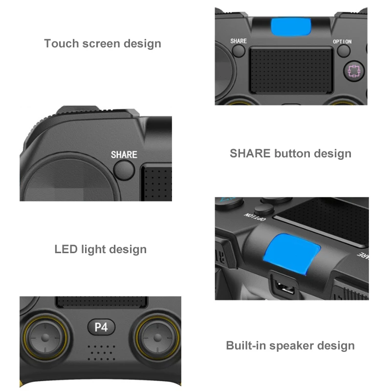 2020 Новый беспроводной джойстик ДЖОЙСТИК Джойстик Bluetooth Вибрационный сенсорный