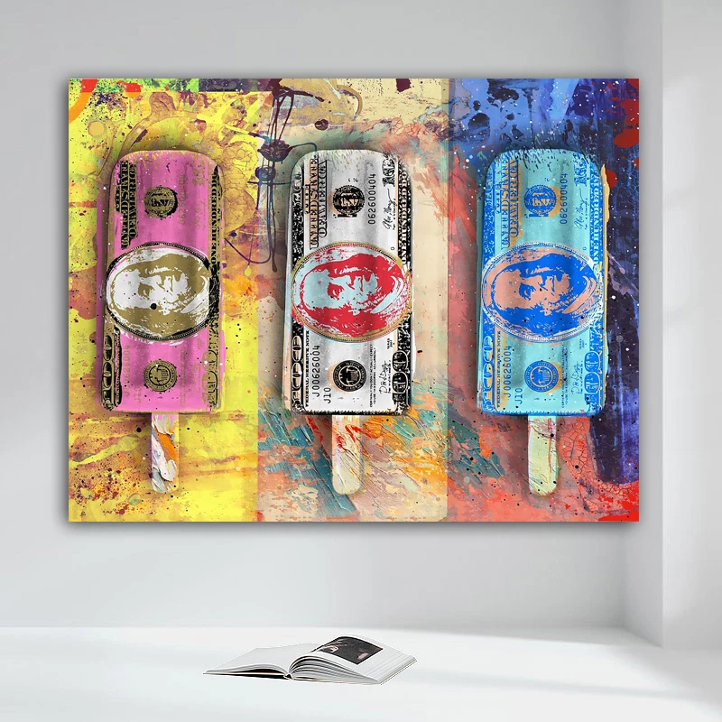 Cold Cash Canvas Art