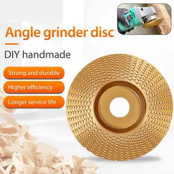 

New Angle Grinder Disc Grinding Wheel Wood Tungsten Carbide Grinding Disc Sanding Carving Tool Abrasive Disc For Angle Grinder