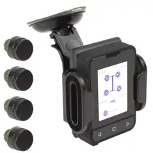 Система контроля давления в шинах с поддержкой мониторинга запасных шин с 4 датчиками