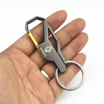 

1pcs 3D Metal Car Key Ring Emblem Keychain Reynolds Accessories car Key Chain for Renault Megane 2 3 Duster Logan Clio Laguna 2