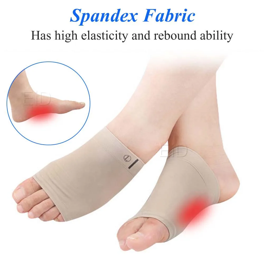 Foot Heel Support Insole Pads Plantar FascIItis Tire Relief Cushion Gel Pad AM5X 
