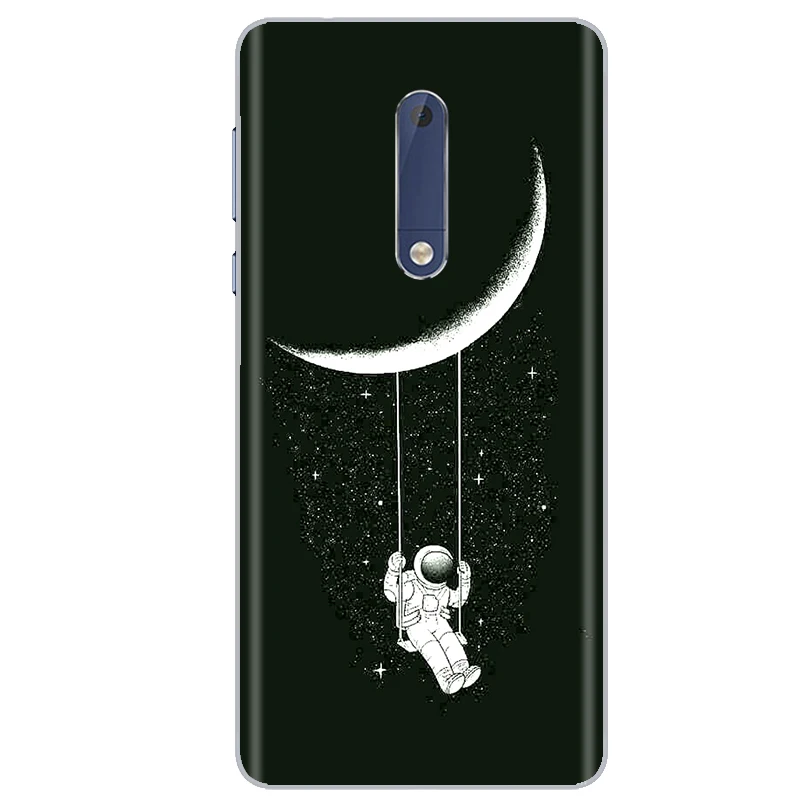 For Nokia 5 Case Soft TPU Silicone Phone Case For Nokia 5 Nokia5 Case TA-1053 TA-1024 TA-1044 TA-1027 Soft Back Cover Bumper Bag flip phone case