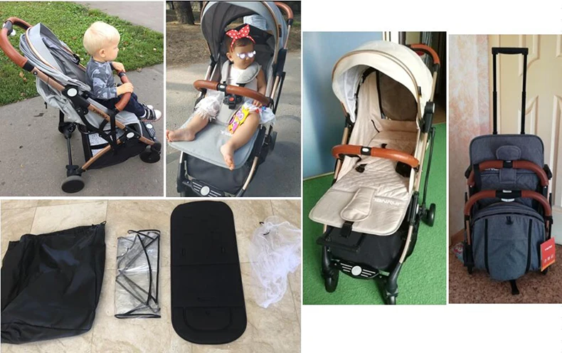 Babyyoya Tianrui lightweight portable folding baby stroller can sit can lie one key operation small and light easy for travel