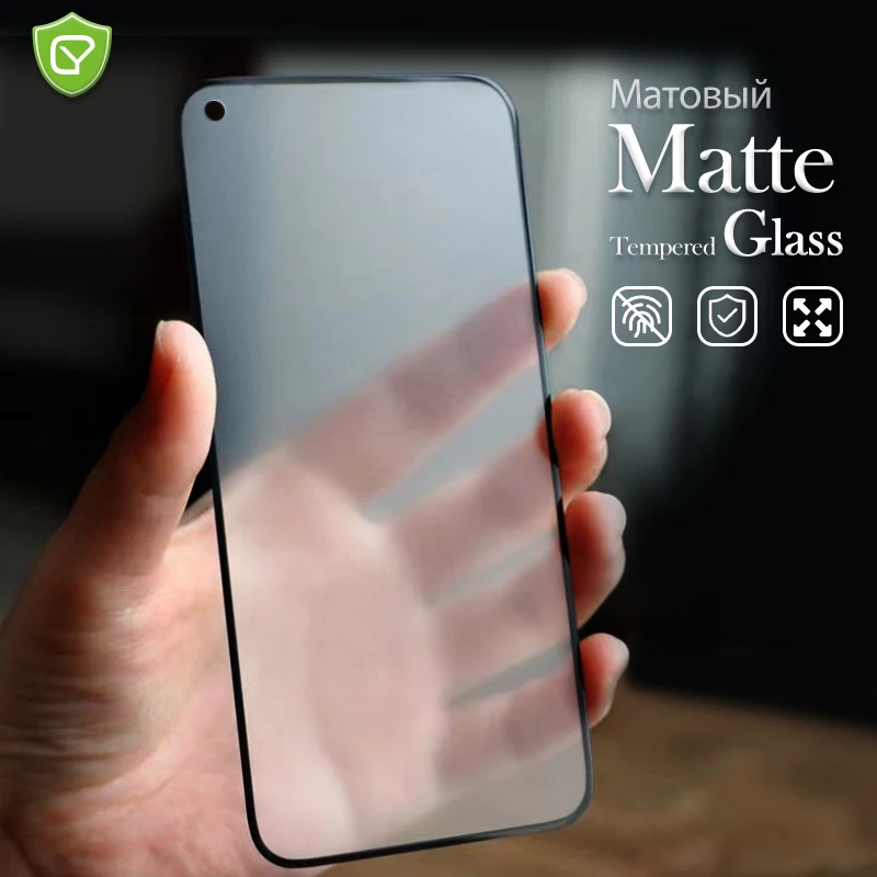 CHYI Matte Protective Glass For Oneplus Nord 2 N10 CE 5G Screen protectors Frosted tempered Film One plus nord accessories | Мобильные