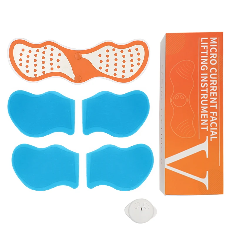Ferramentas com Almofadas de Gel Face Lifting Massager Rosto Emagrecimento Estimulador Muscular Facial Massageador Reduzir Queixo Duplo Pele Lift Ems Mod. 1300993 13 lift ferramentas com almofadas de gel