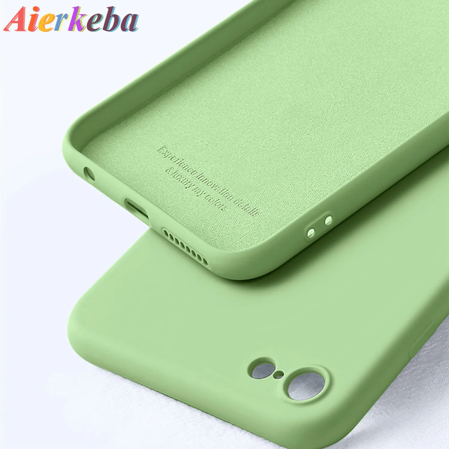 

Silicone Case for iPhone X XR Xs 11 Pro Max 6 6s 7 8 Plus Gel Rubber Full Body Protection Shockproof Cover Drop Shockproof Case